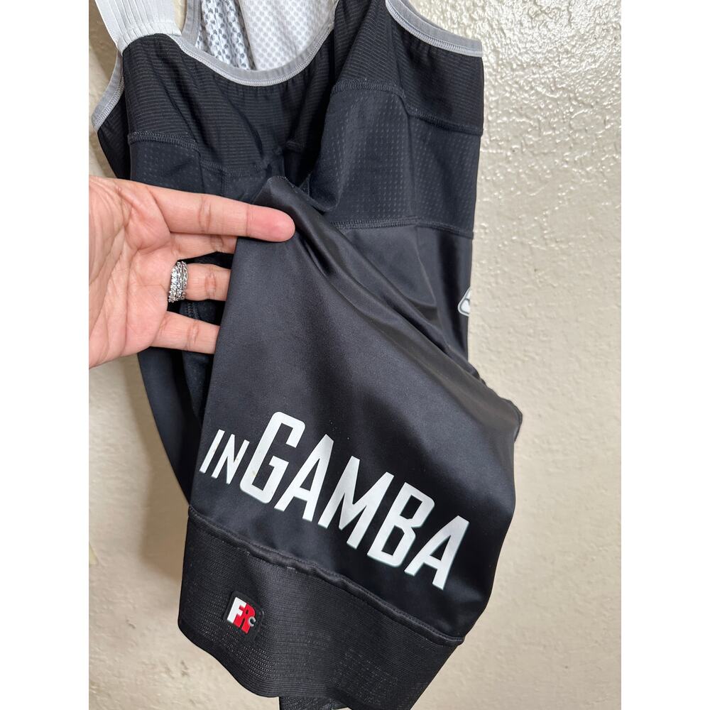 Pinarello Cycling Bib Shorts Black/White Mens XL - Picture 6 of 10